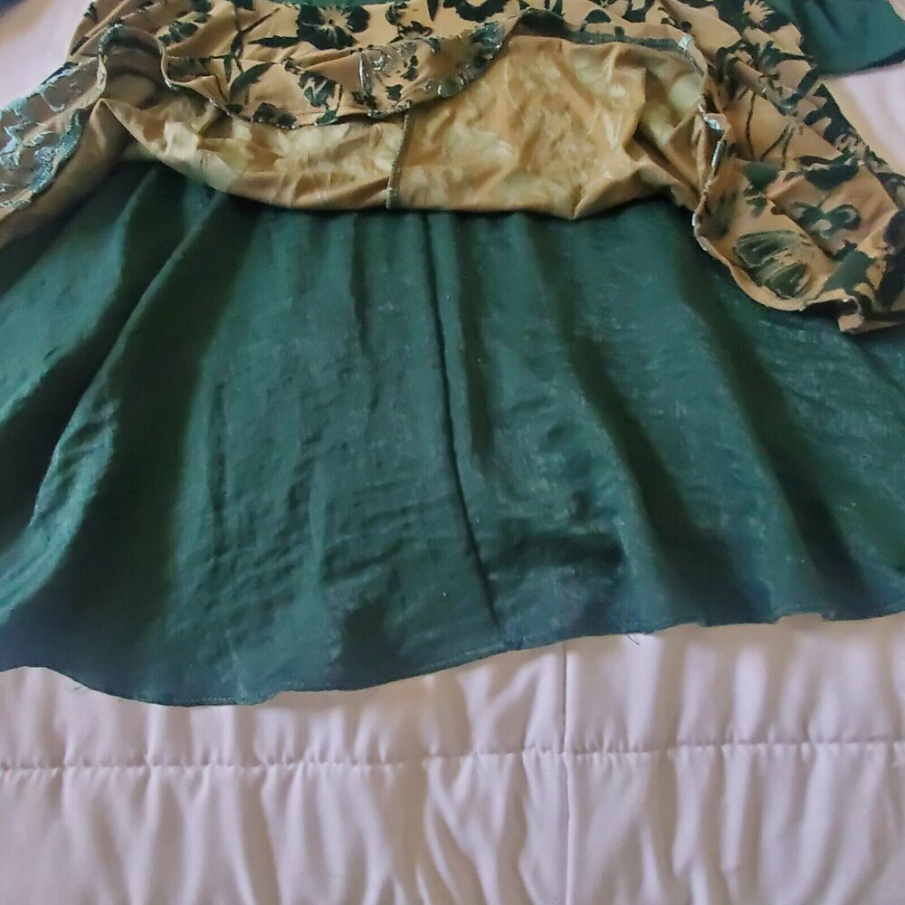LOGO Lori Goldstein Womens Tunic Top Sz XS Green Long Sleeve Round Neck Pullover - Picture 10 of 10